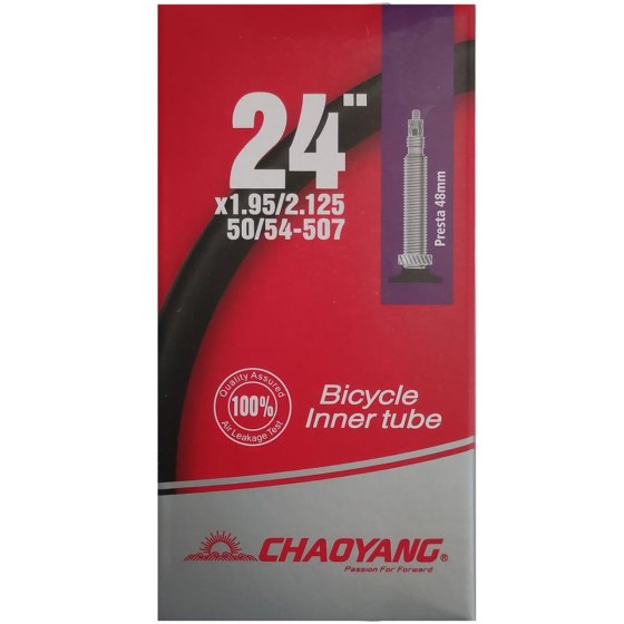 ChaoYang Camera d'aria MTB 24x1.95-2.125 Valvola Presta 48mm